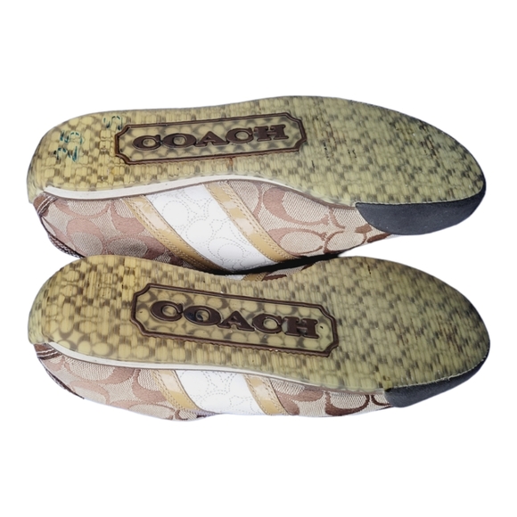 Coach Women's Meagan Suede Signature Logo Casual Fashion Sneakers Size  US 8M. - Picture 5 of 9
